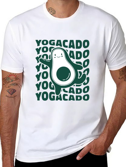 Yogacado Graphic Tee - Avocado Yoga Lover Shirt