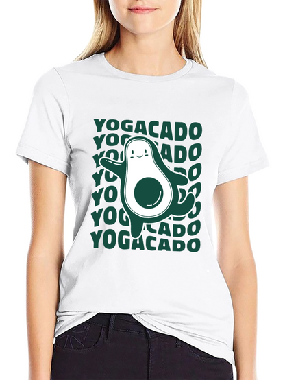 Yogacado Graphic Tee - Avocado Yoga Lover Shirt