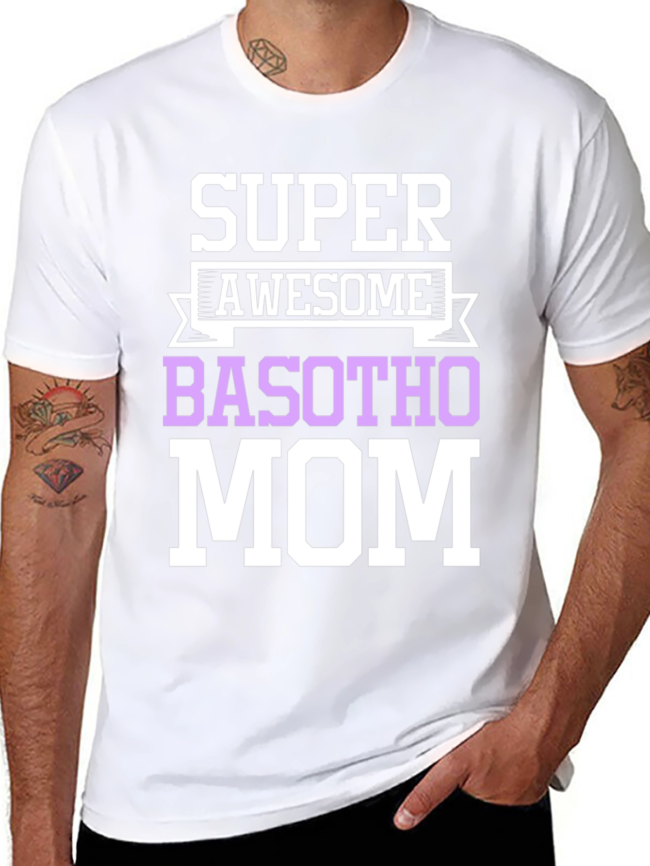 Super Awesome Basotho Mom T-Shirt