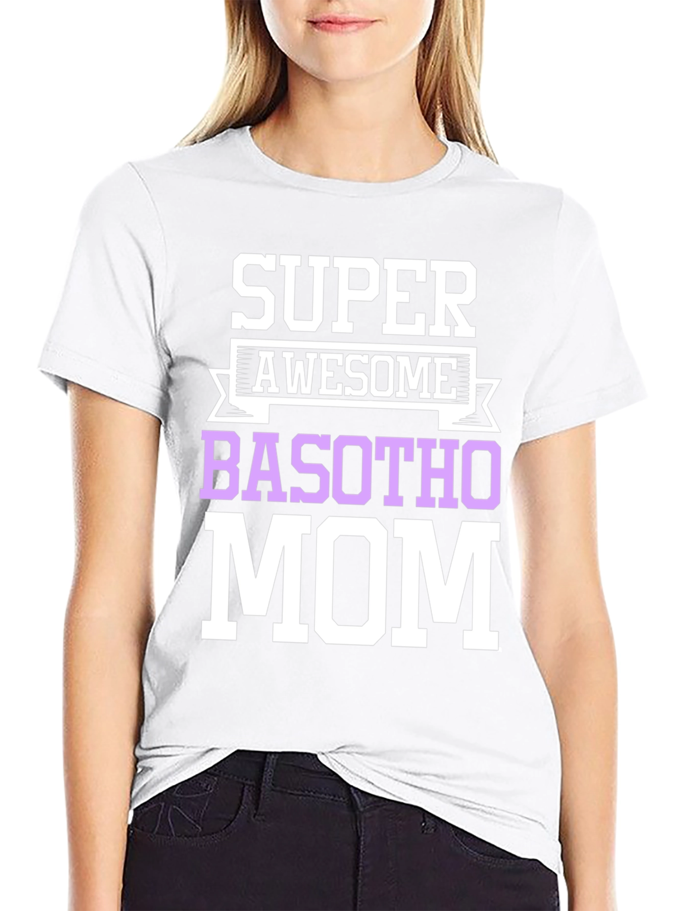 Super Awesome Basotho Mom T-Shirt