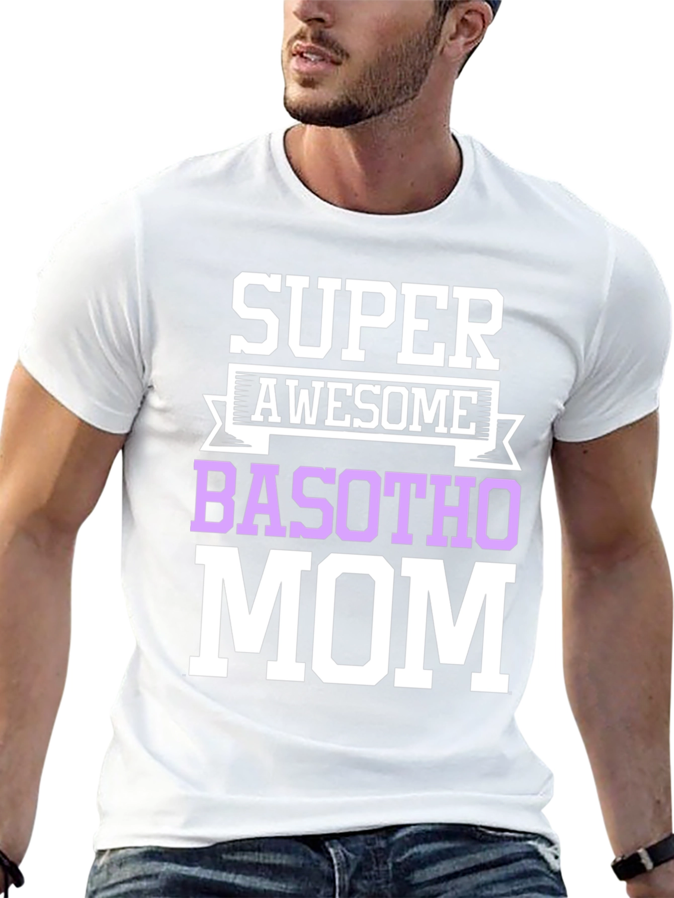 Super Awesome Basotho Mom T-Shirt