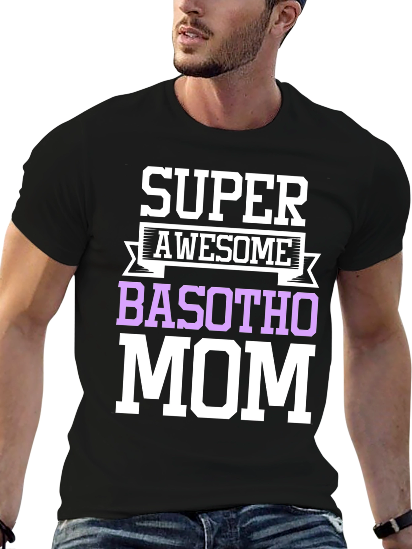 Super Awesome Basotho Mom T-Shirt