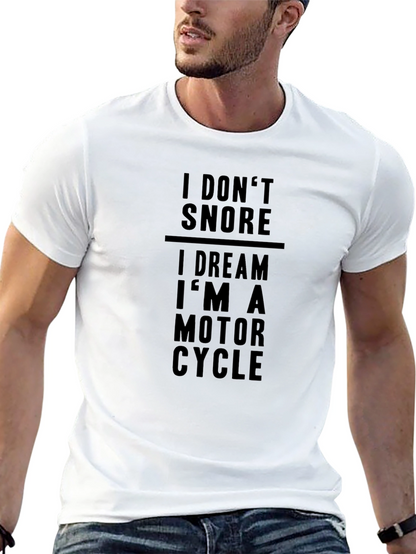 Funny Motorcycle Dream T-Shirt