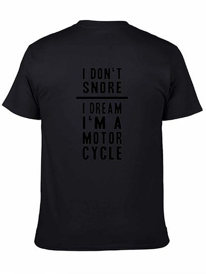Funny Motorcycle Dream T-Shirt