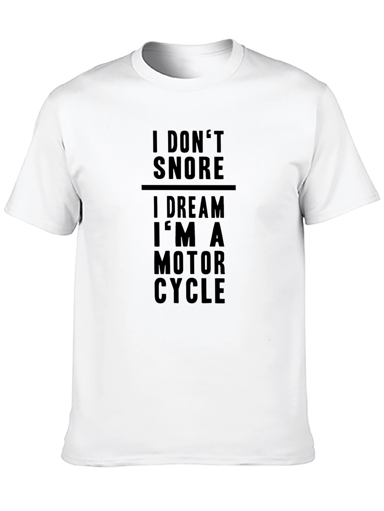 Funny Motorcycle Dream T-Shirt