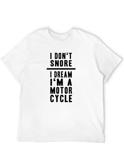 Funny Motorcycle Dream T-Shirt