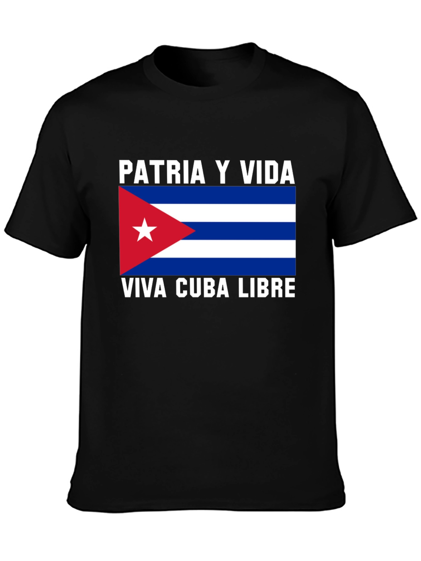 Patria Y Vida Viva Cuba Libre T-Shirt