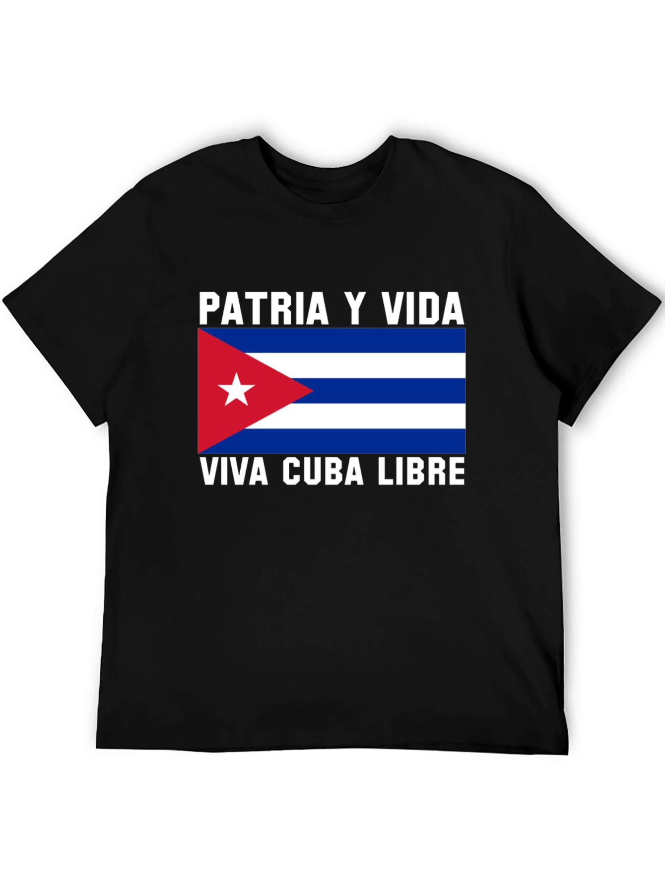 Patria Y Vida Viva Cuba Libre T-Shirt
