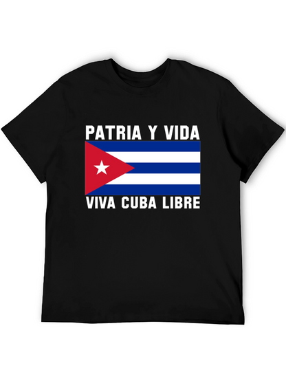 Patria Y Vida Viva Cuba Libre T-Shirt