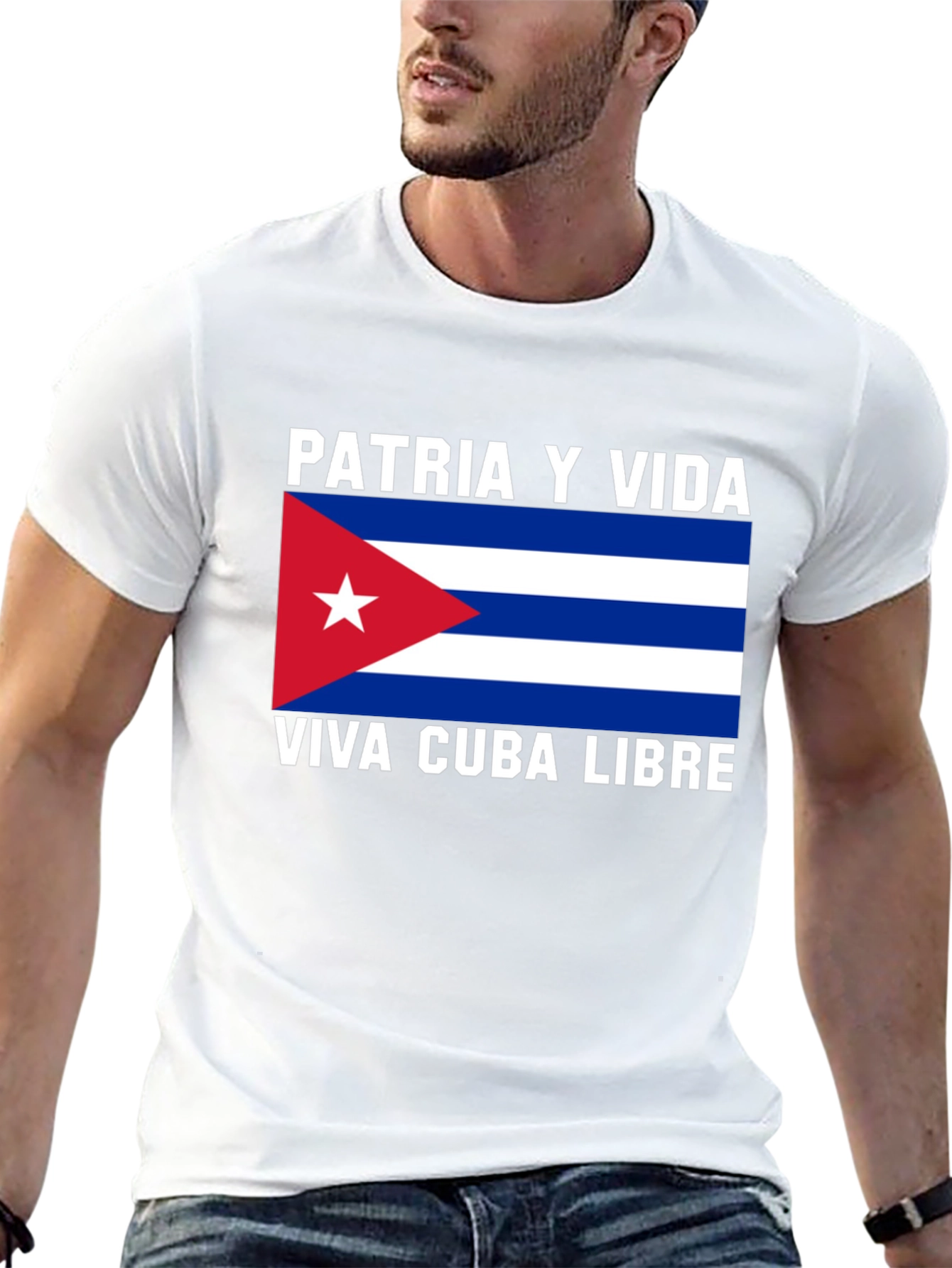 Patria Y Vida Viva Cuba Libre T-Shirt