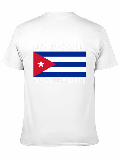 Patria Y Vida Viva Cuba Libre T-Shirt