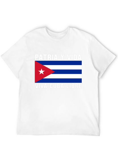 Patria Y Vida Viva Cuba Libre T-Shirt