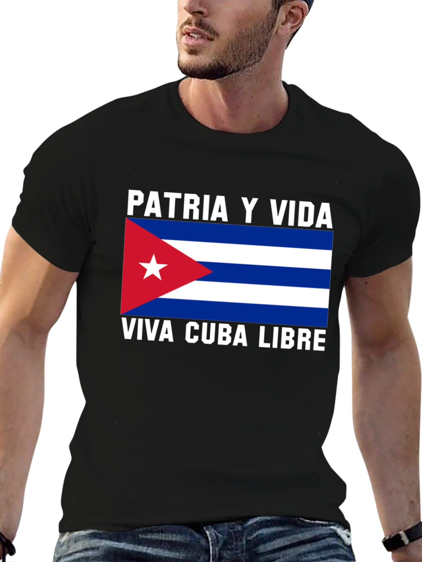 Patria Y Vida Viva Cuba Libre T-Shirt