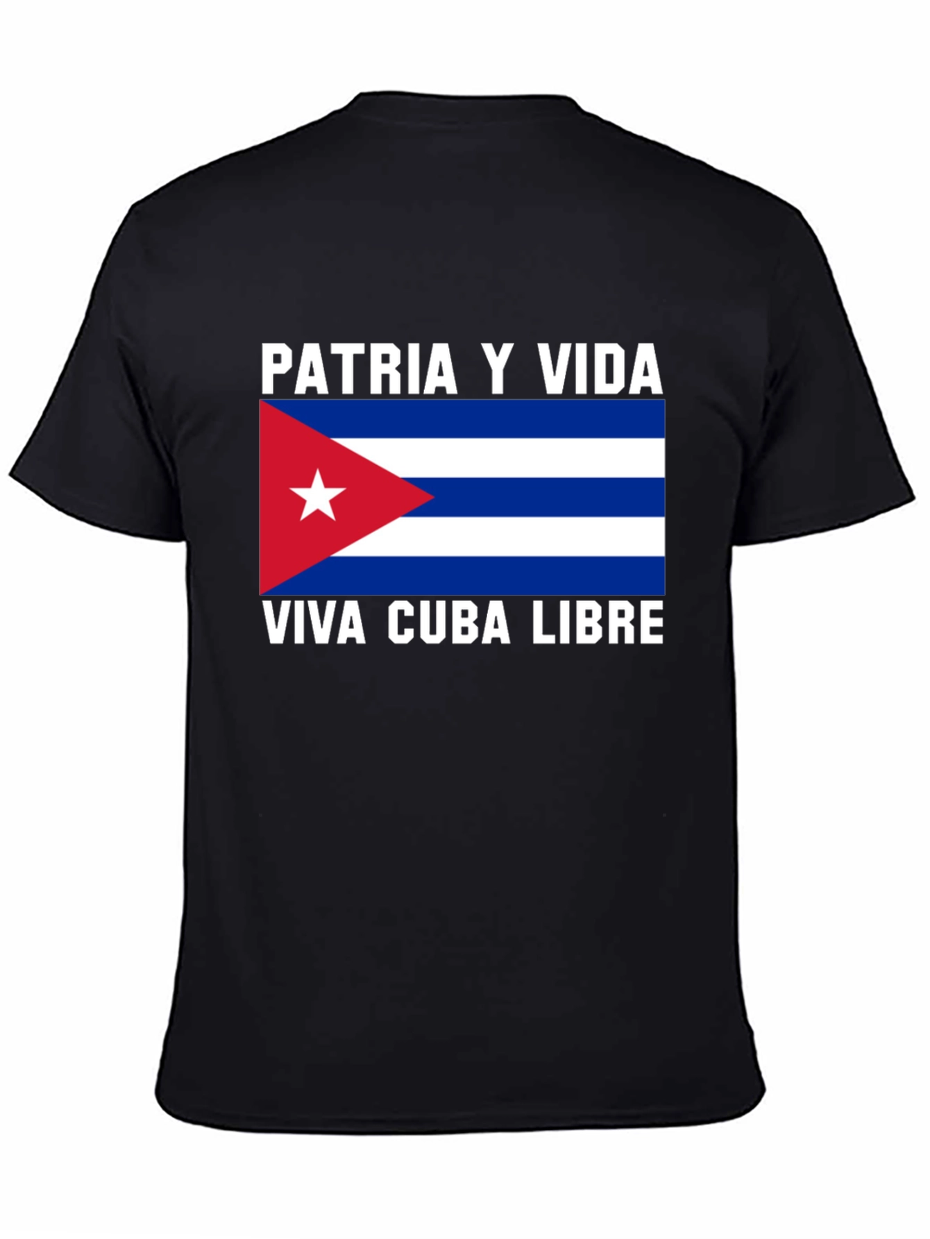 Patria Y Vida Viva Cuba Libre T-Shirt
