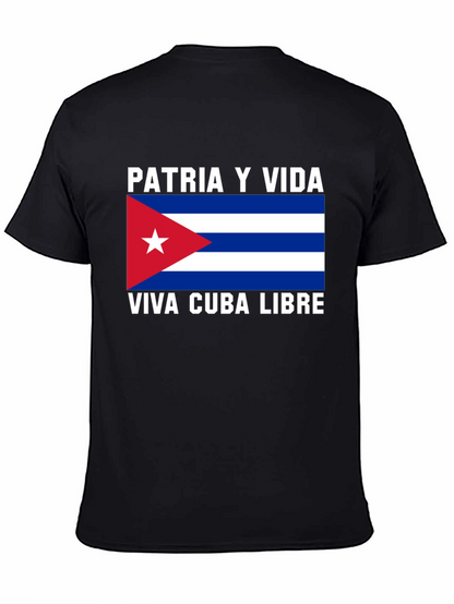 Patria Y Vida Viva Cuba Libre T-Shirt