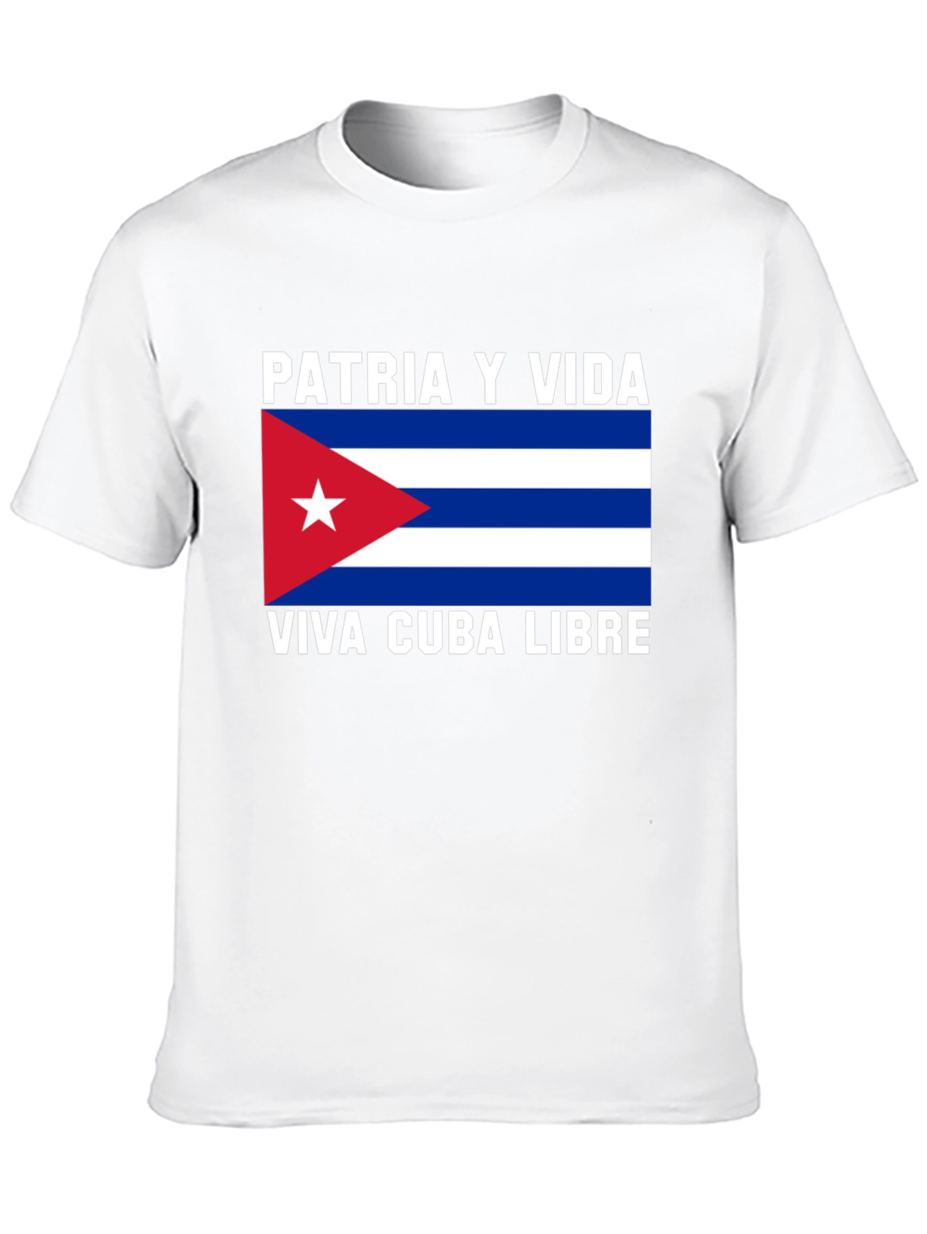 Patria Y Vida Viva Cuba Libre T-Shirt