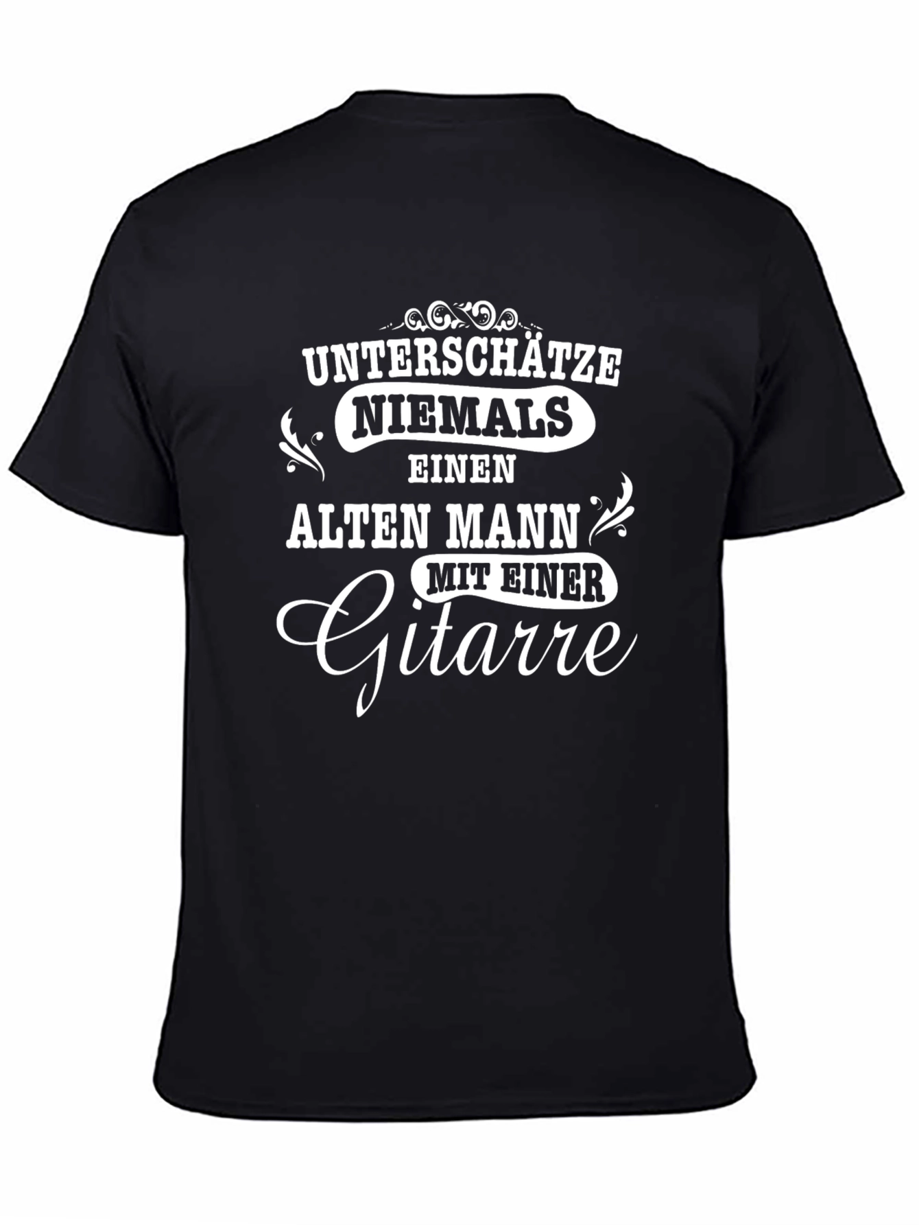 Unterschätze Niemals Guitar T-Shirt