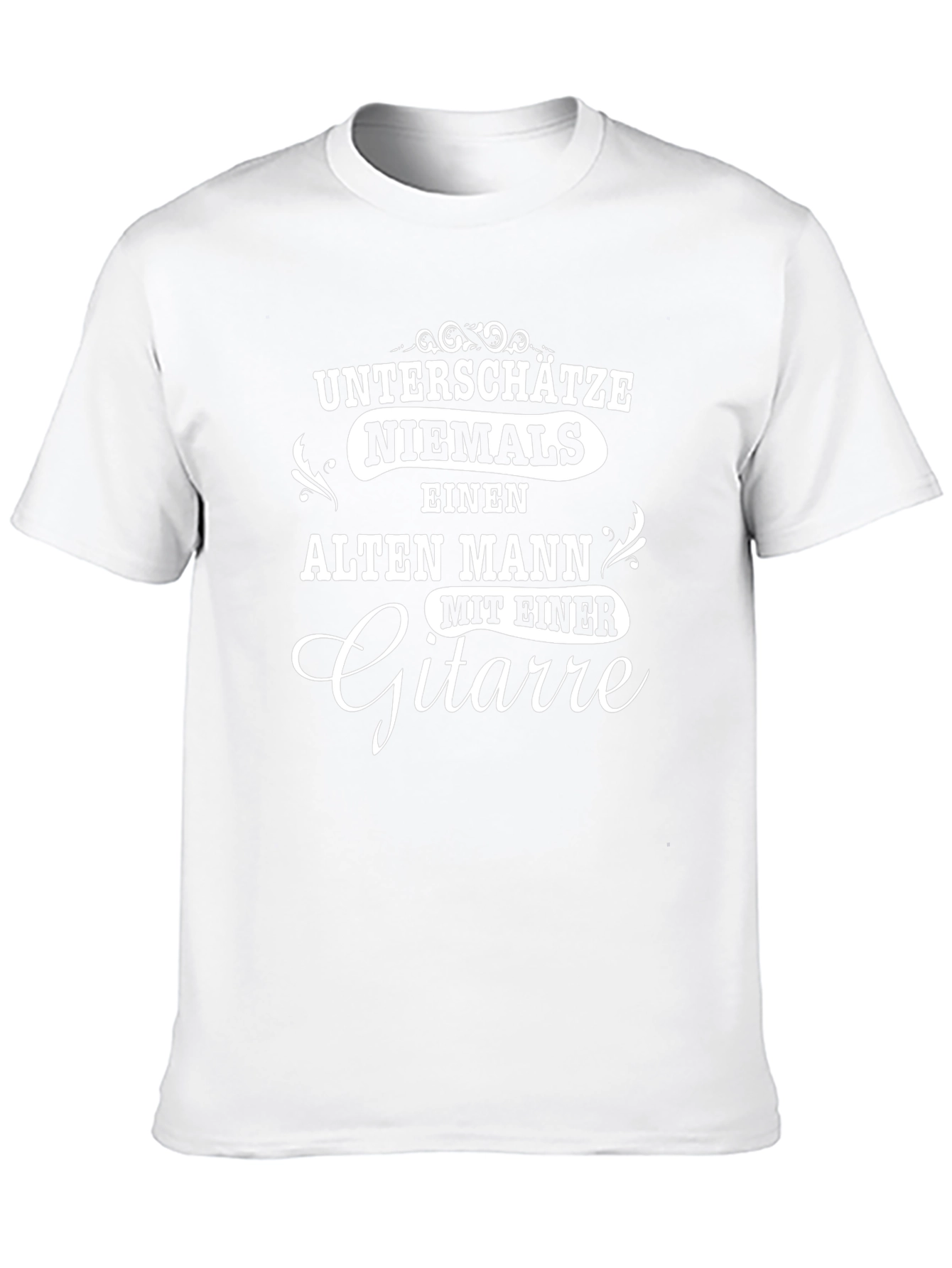 Unterschätze Niemals Guitar T-Shirt