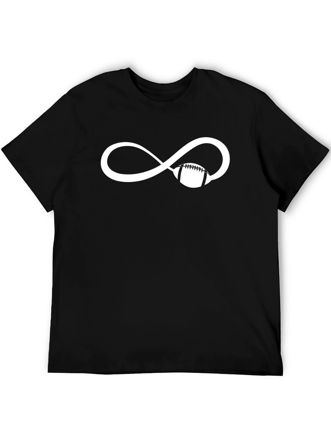 Football Infinity Symbol T-Shirt