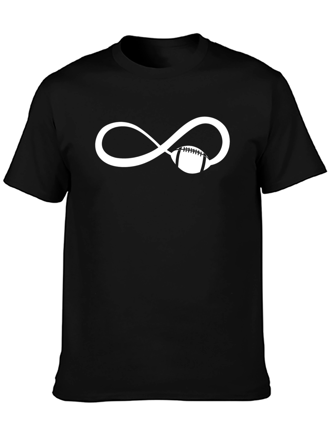 Football Infinity Symbol T-Shirt