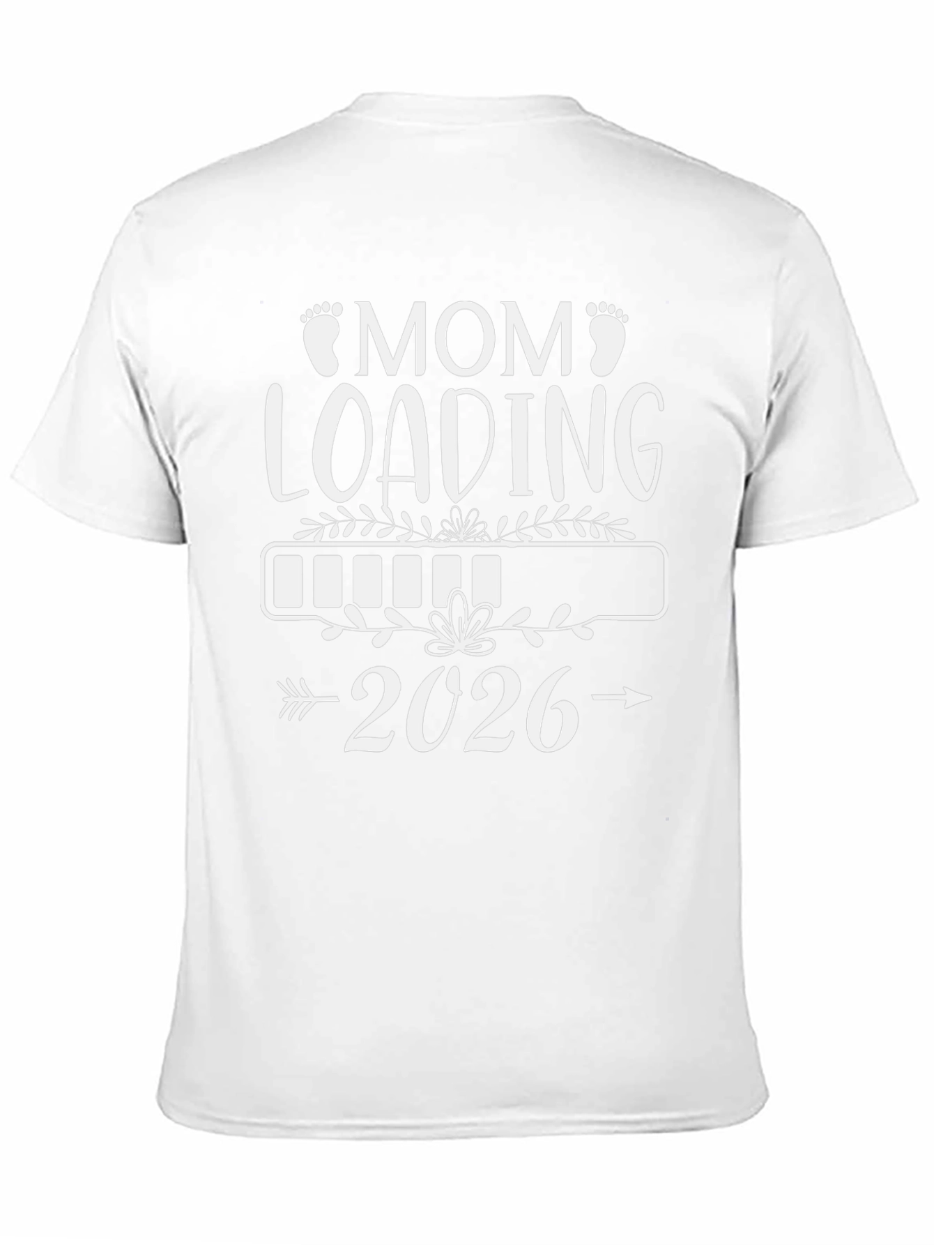 Mom Loading 2026 T-Shirt - Expecting Mom Tee