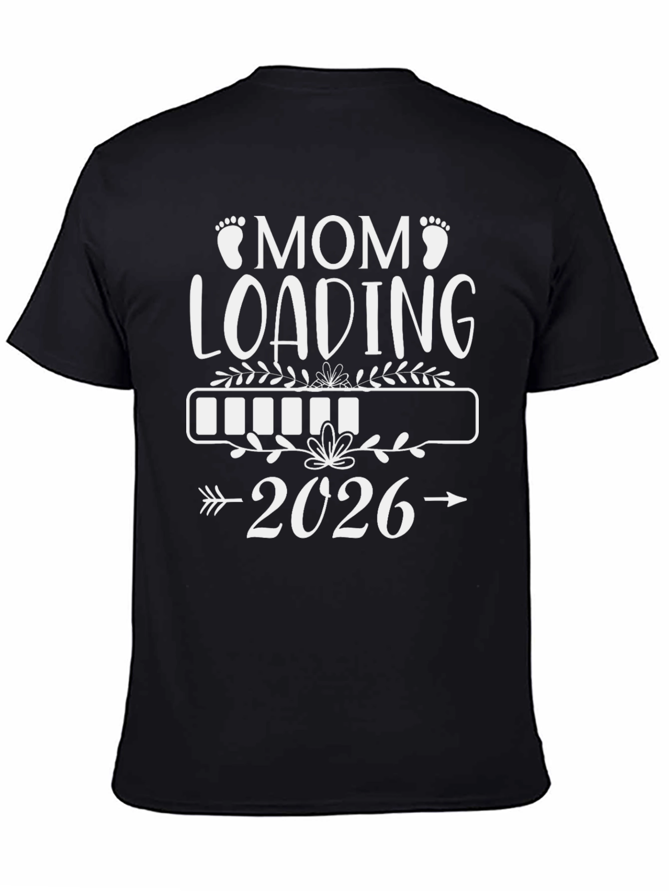 Mom Loading 2026 T-Shirt - Expecting Mom Tee
