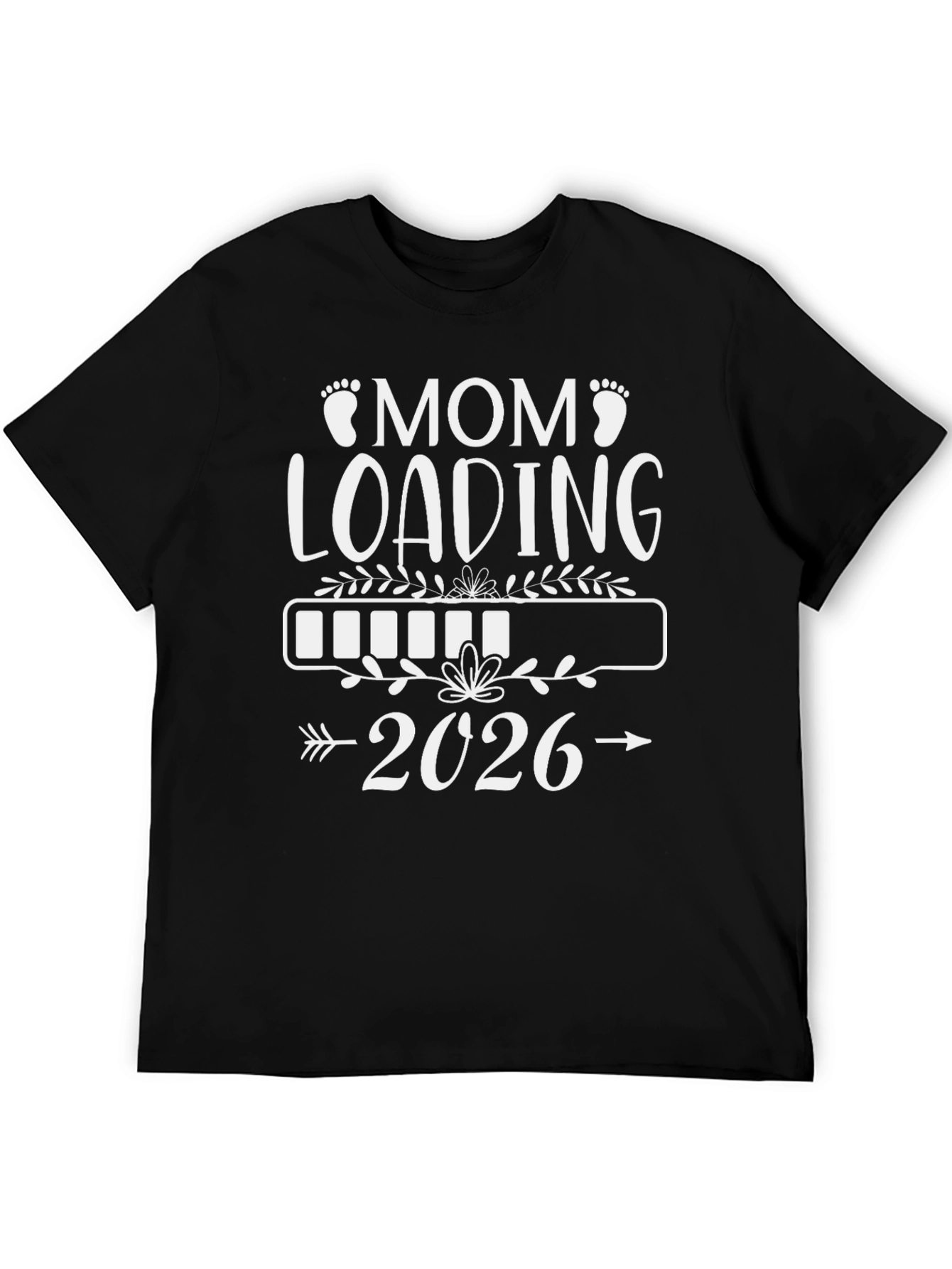Mom Loading 2026 T-Shirt - Expecting Mom Tee