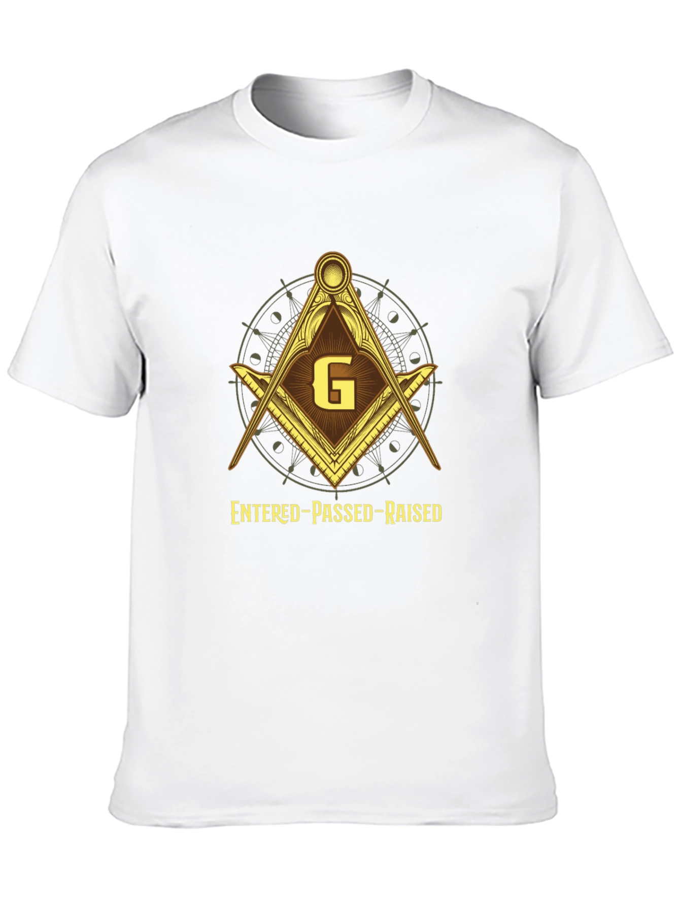 Masonic Symbol T-Shirt - Entered Passed Raised