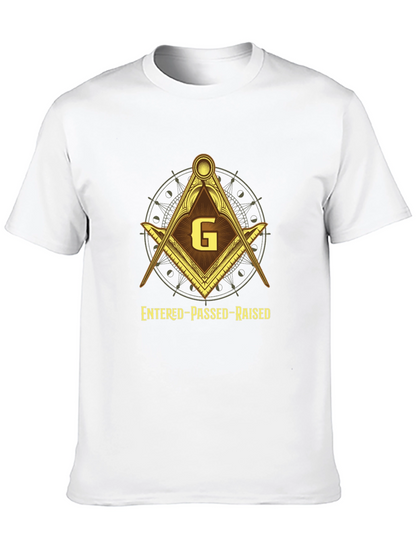 Masonic Symbol T-Shirt - Entered Passed Raised