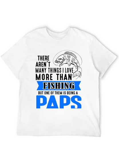 Fishing Paps Graphic T-Shirt