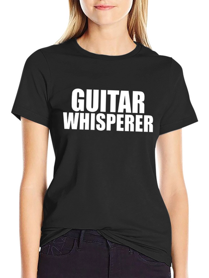 Guitar Whisperer Graphic Tee - Musician T-Shirt