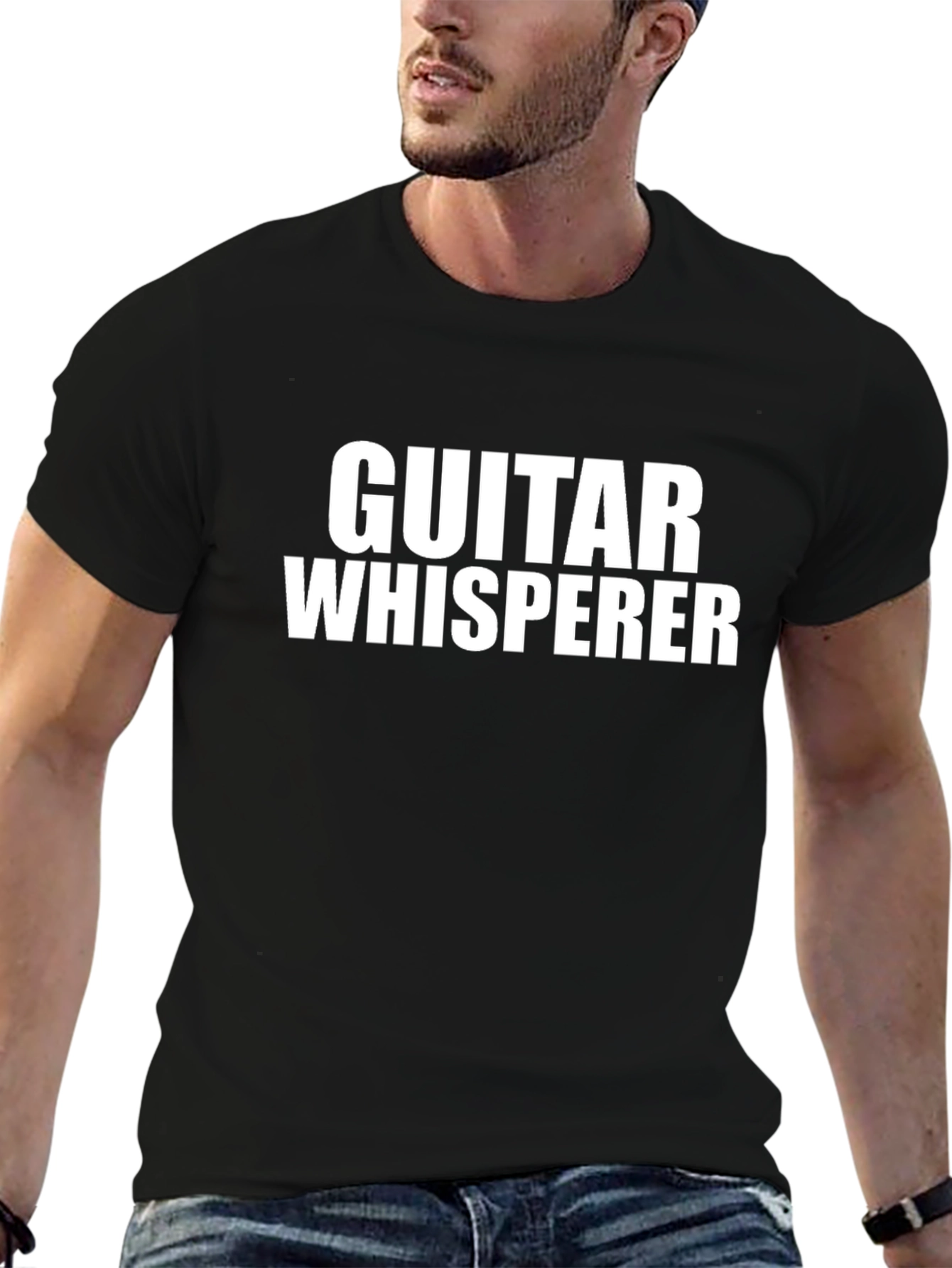 Guitar Whisperer Graphic Tee - Musician T-Shirt