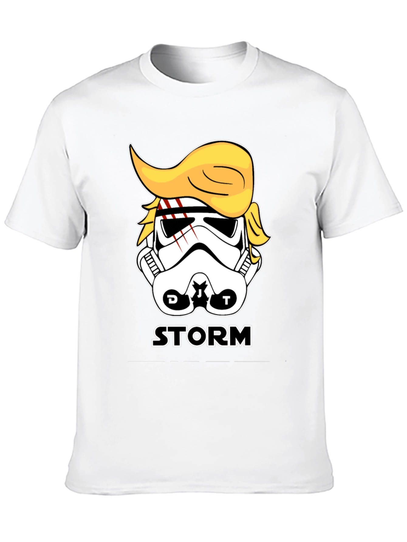 Storm Trooper Trump Parody Graphic T-Shirt