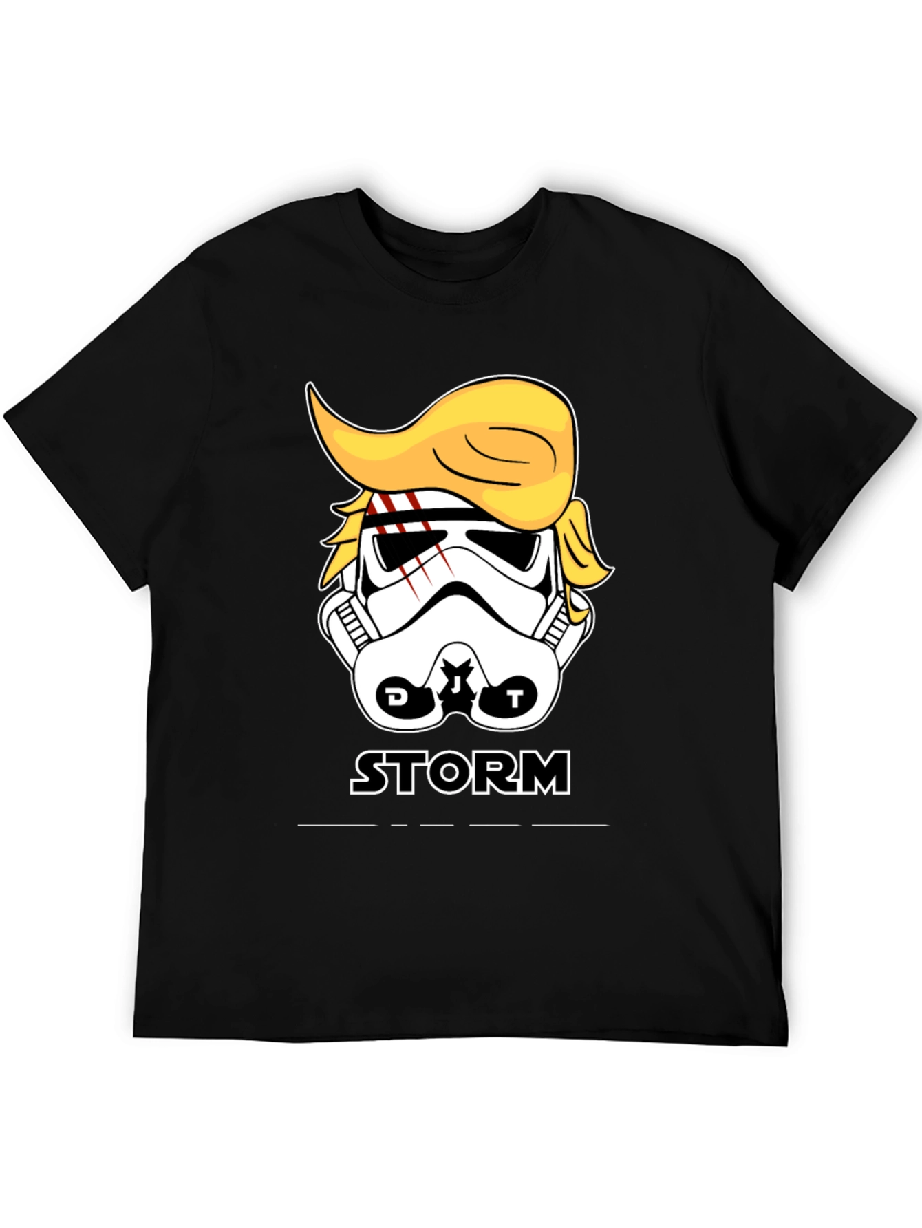 Storm Trooper Trump Parody Graphic T-Shirt