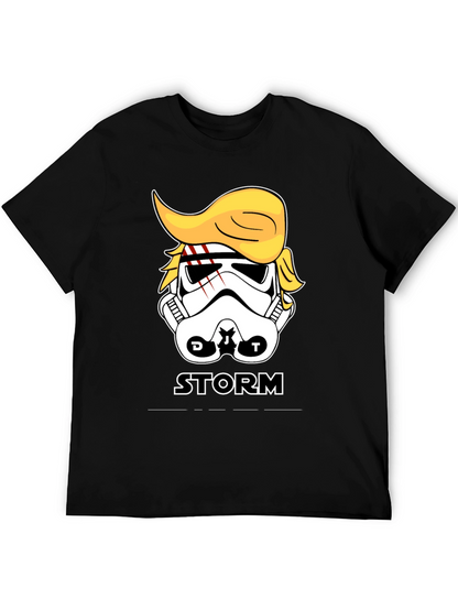 Storm Trooper Trump Parody Graphic T-Shirt