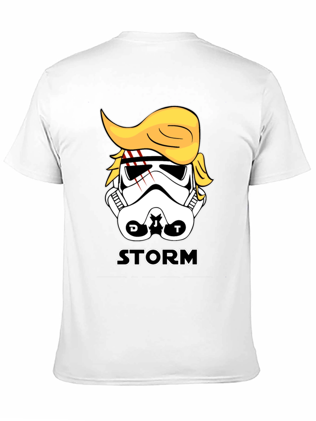 Storm Trooper Trump Parody Graphic T-Shirt