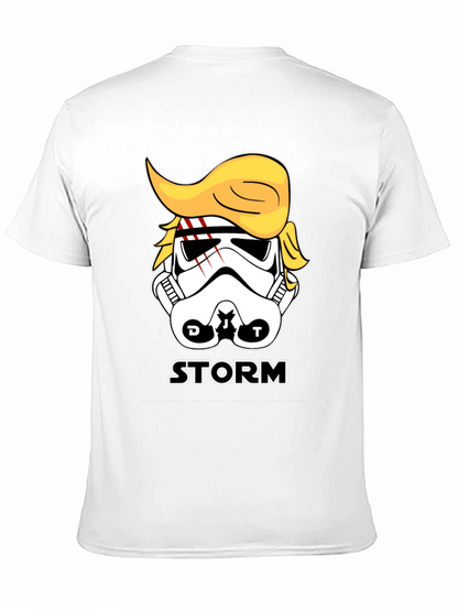Storm Trooper Trump Parody Graphic T-Shirt