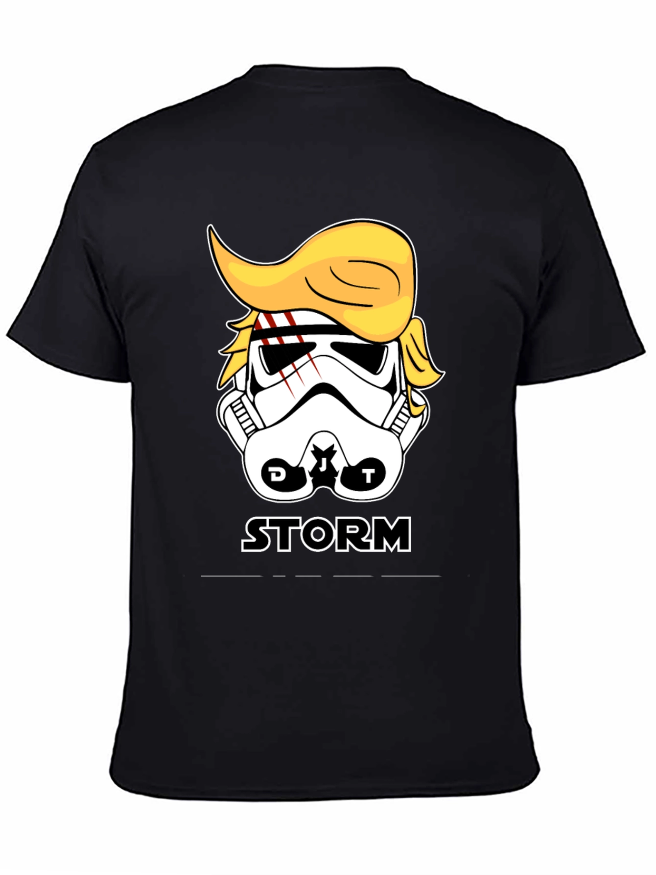 Storm Trooper Trump Parody Graphic T-Shirt