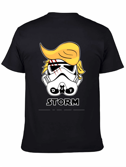 Storm Trooper Trump Parody Graphic T-Shirt