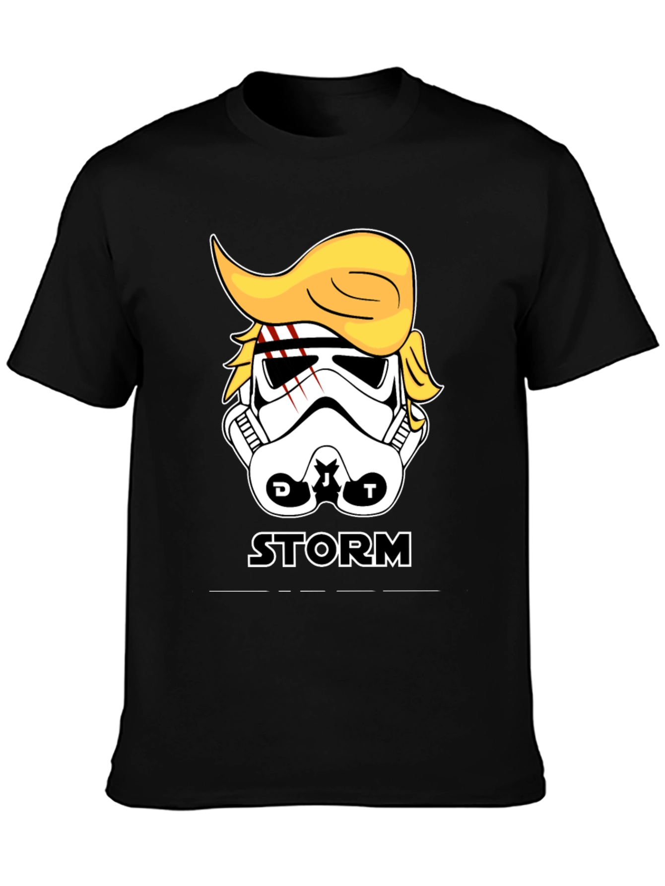 Storm Trooper Trump Parody Graphic T-Shirt