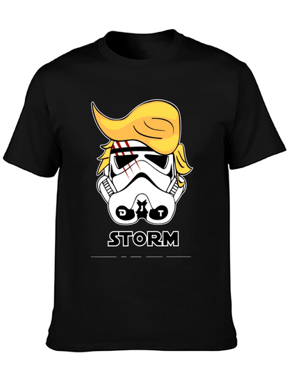 Storm Trooper Trump Parody Graphic T-Shirt