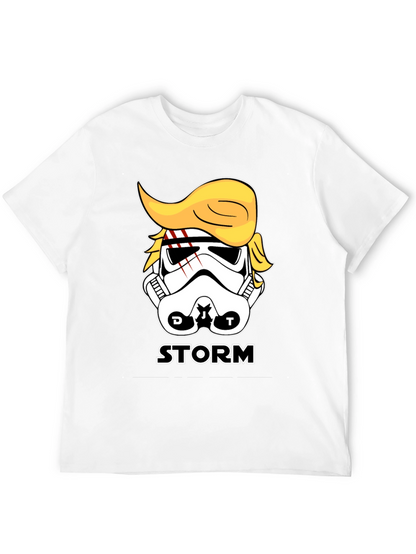 Storm Trooper Trump Parody Graphic T-Shirt