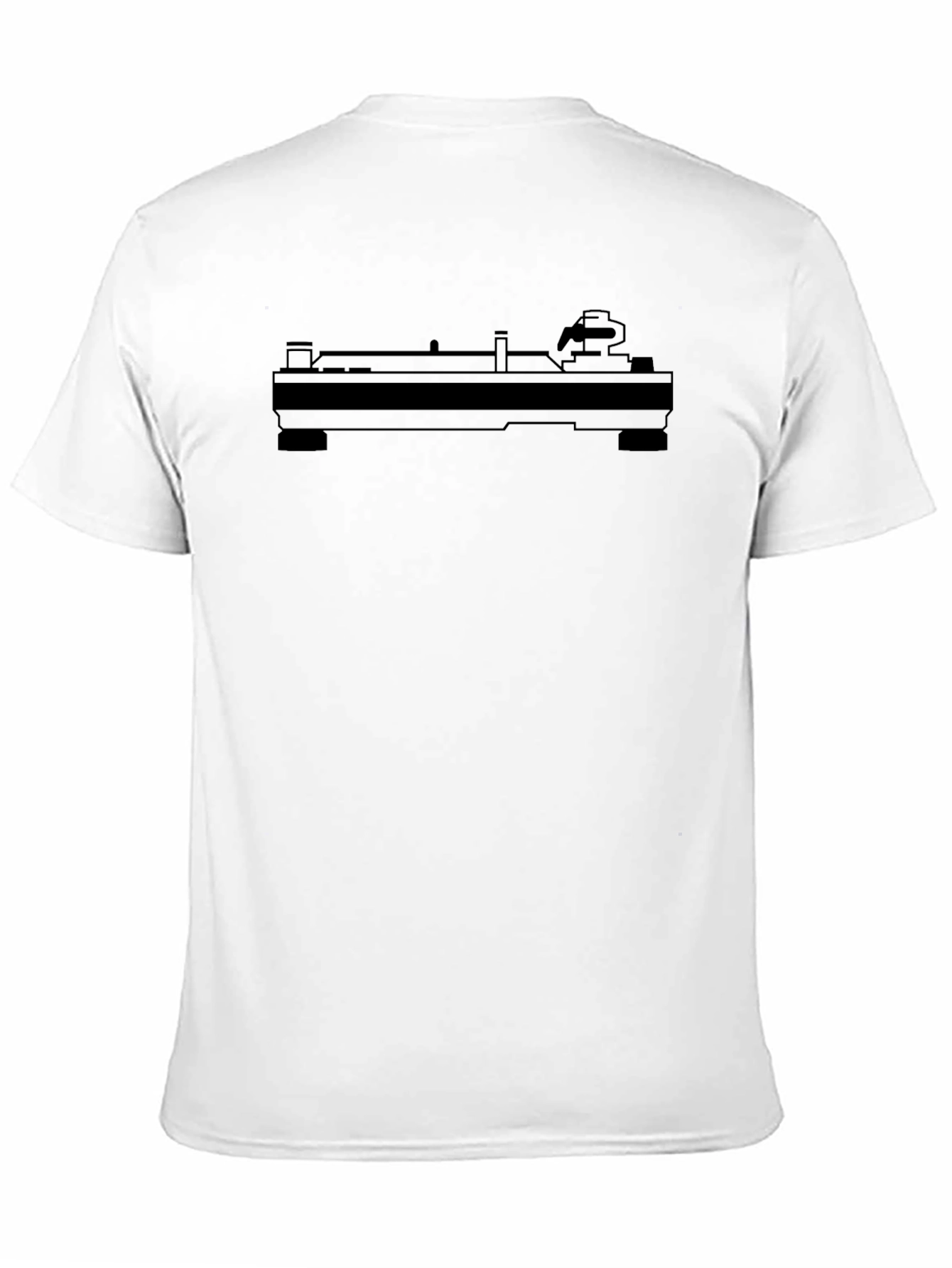 Turntable Graphic Tee - DJ Black T-Shirt
