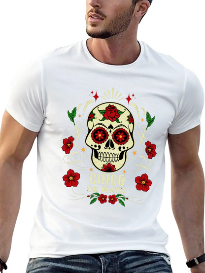 Cinco de Mayo Sugar Skull T-Shirt
