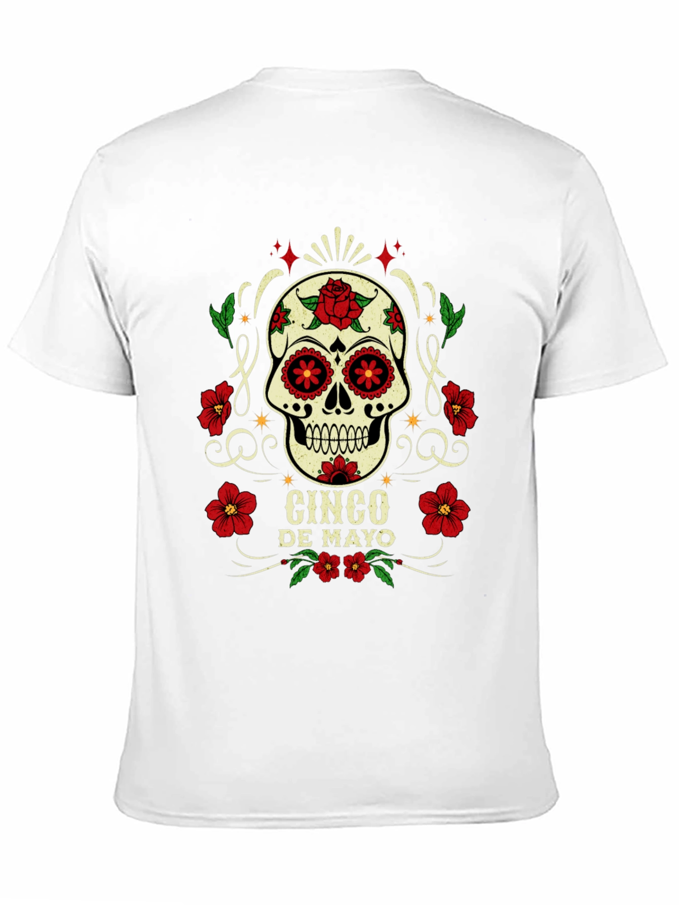 Cinco de Mayo Sugar Skull T-Shirt