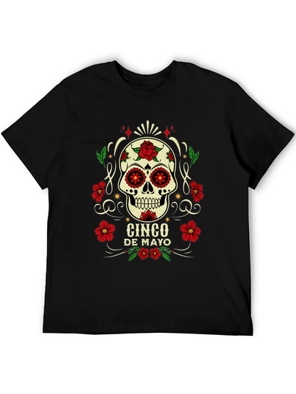 Cinco de Mayo Sugar Skull T-Shirt