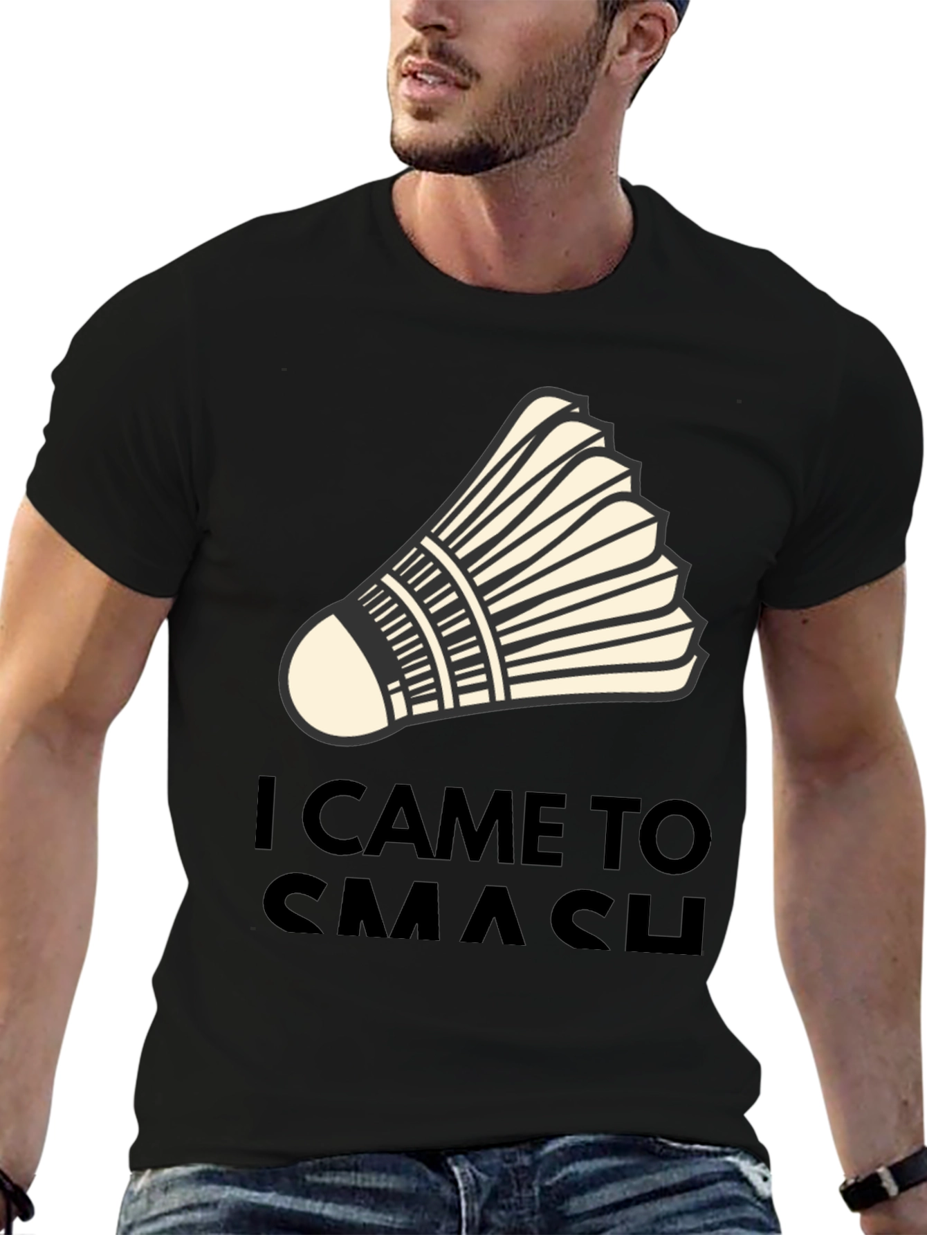 I Came to Smash Badminton T-Shirt