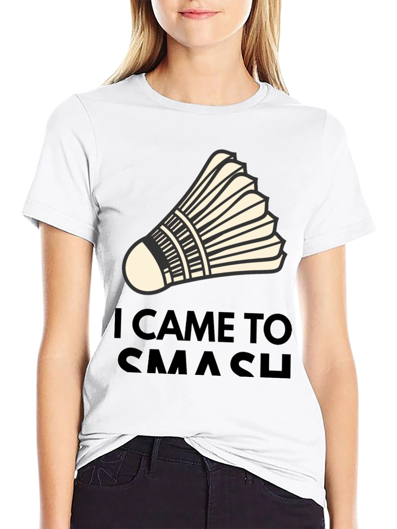 I Came to Smash Badminton T-Shirt