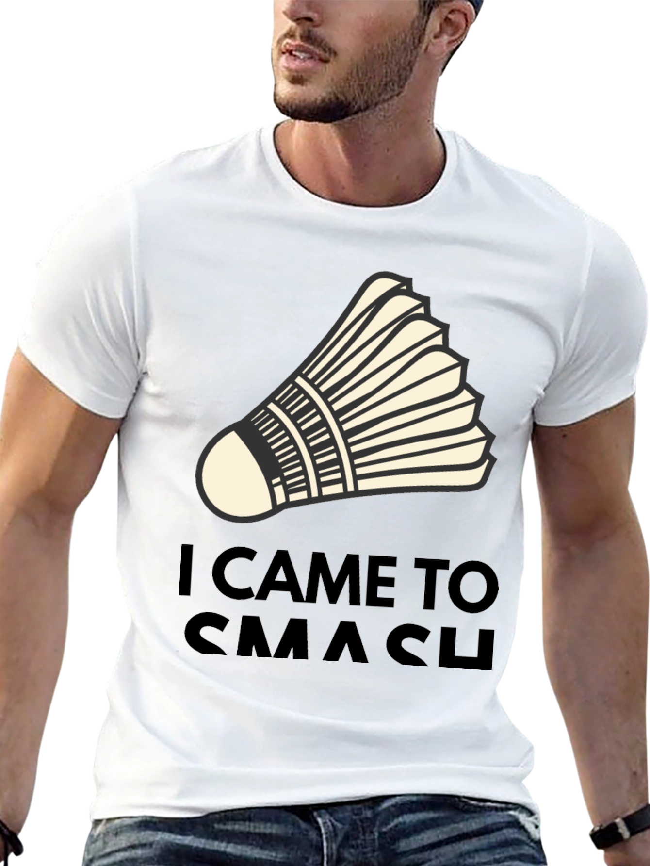 I Came to Smash Badminton T-Shirt