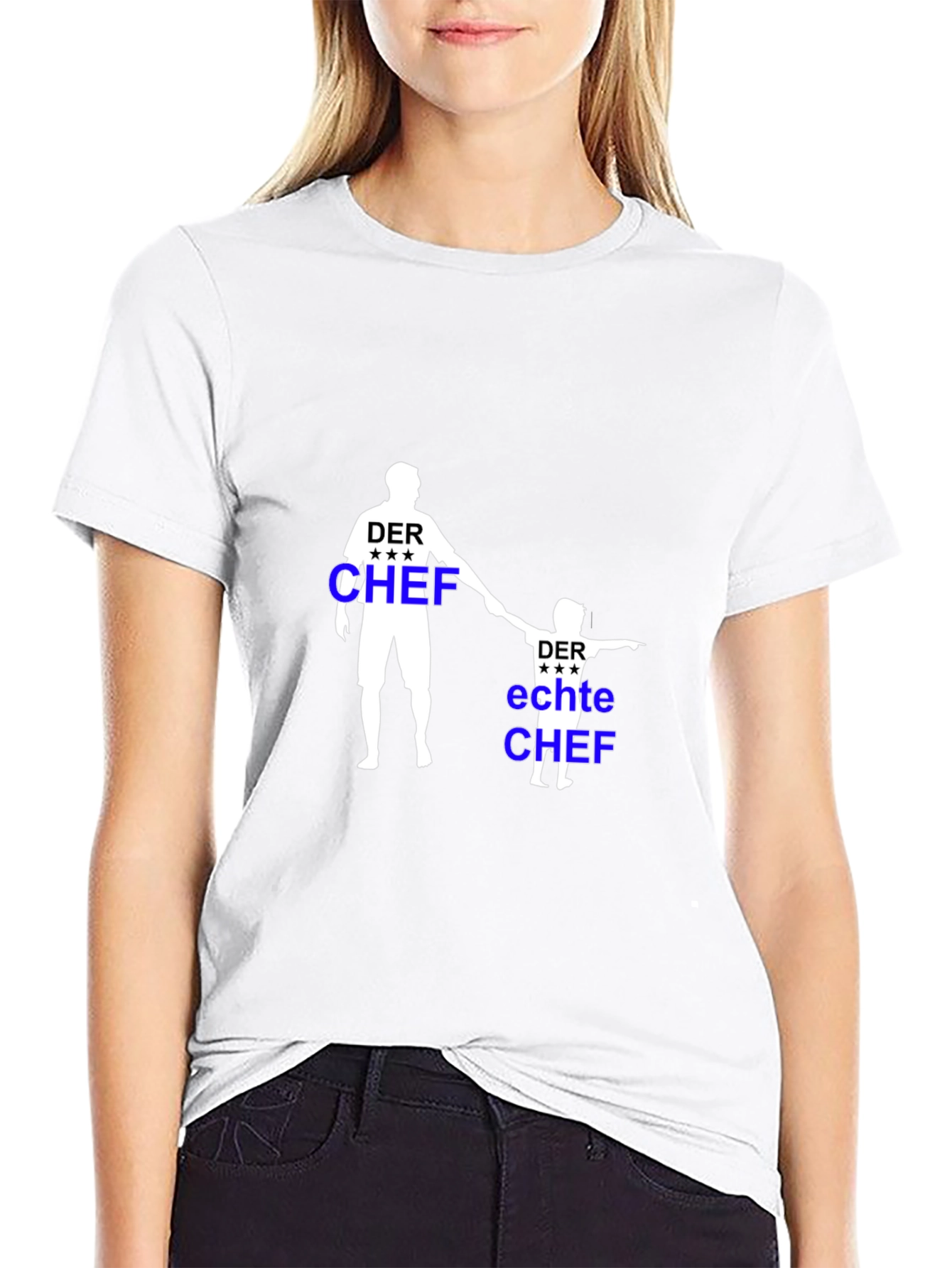 Der Chef Matching Father & Son Black T-Shirt